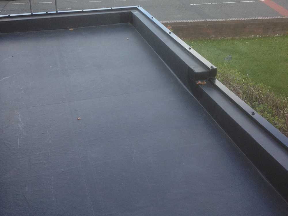 EPDM rubber roof